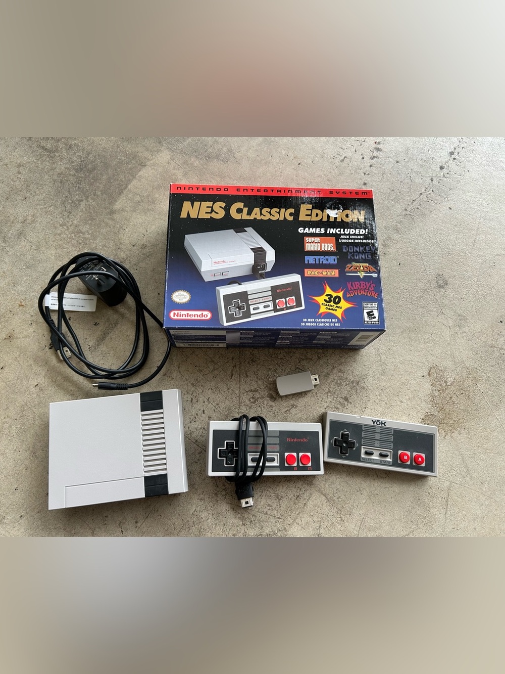 Nintendo NES Classic Edition Console - Gray, Black and Red Accents